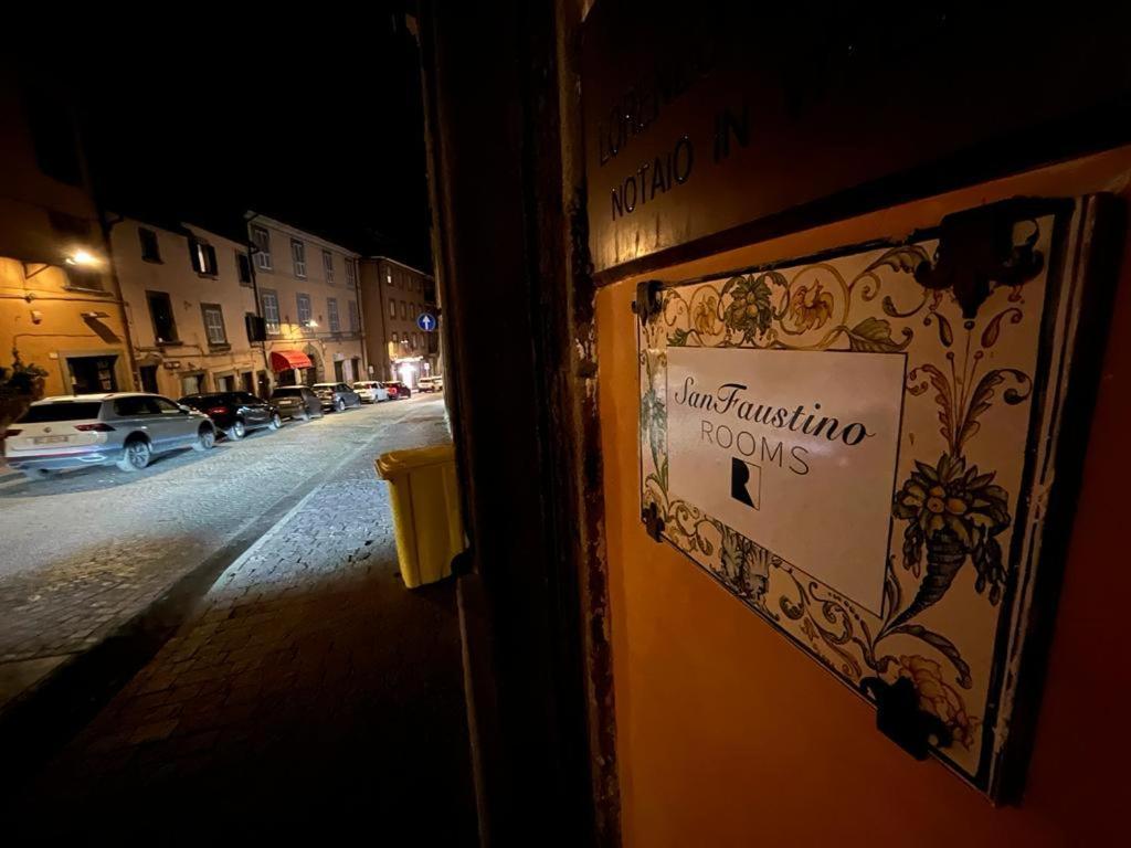 S. Faustino Rooms Витербо Экстерьер фото